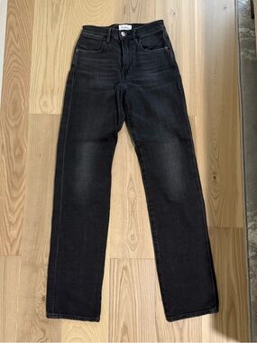 FRAME Le High Straight Jeans